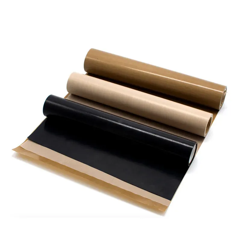 PTFE coated fiberglass fabric rolls for industrial and food processing applications
