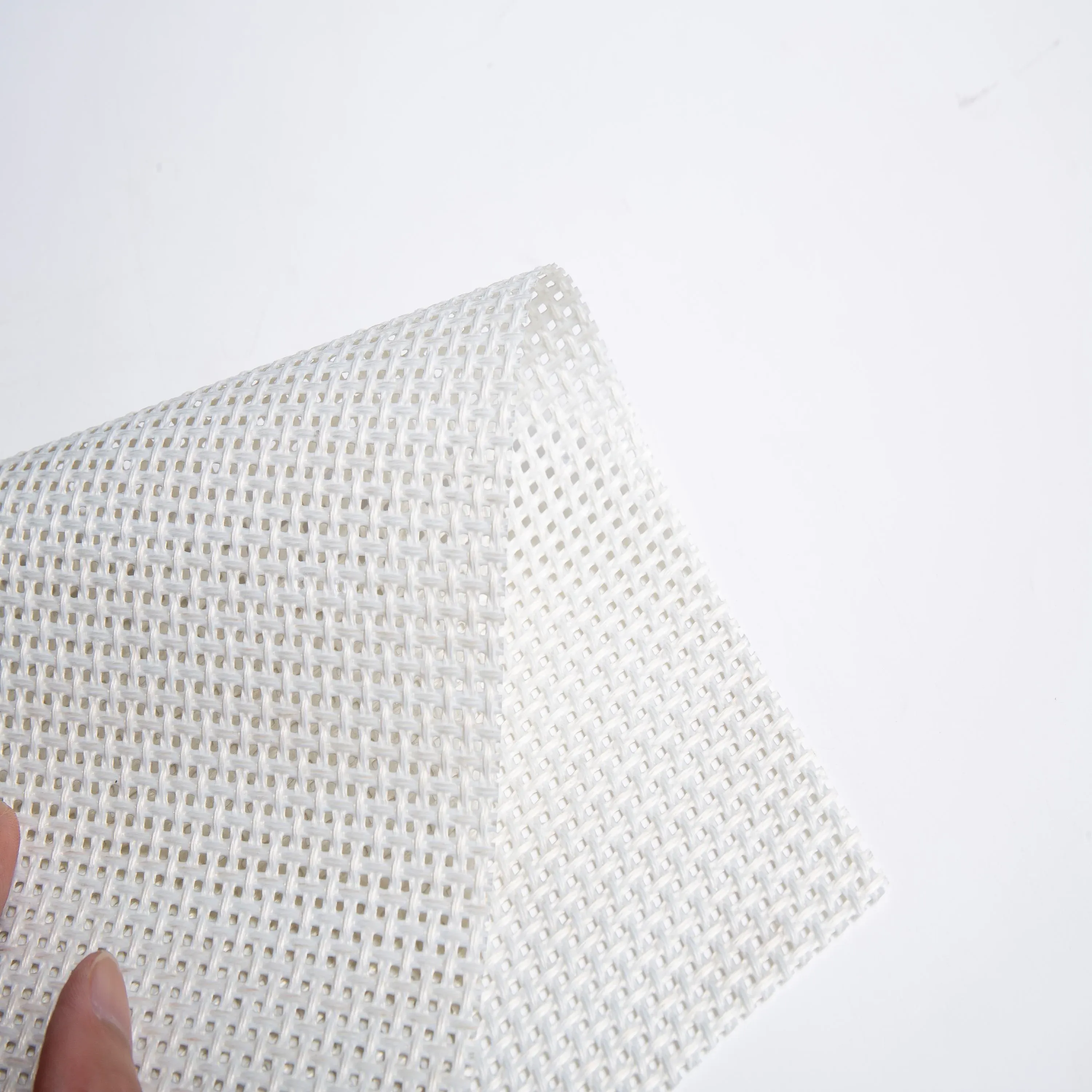 Open PTFE mesh fabric for drying and drainage equipment