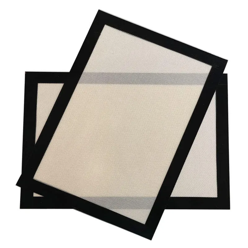 Custom size silicone baking mats for bakery trays