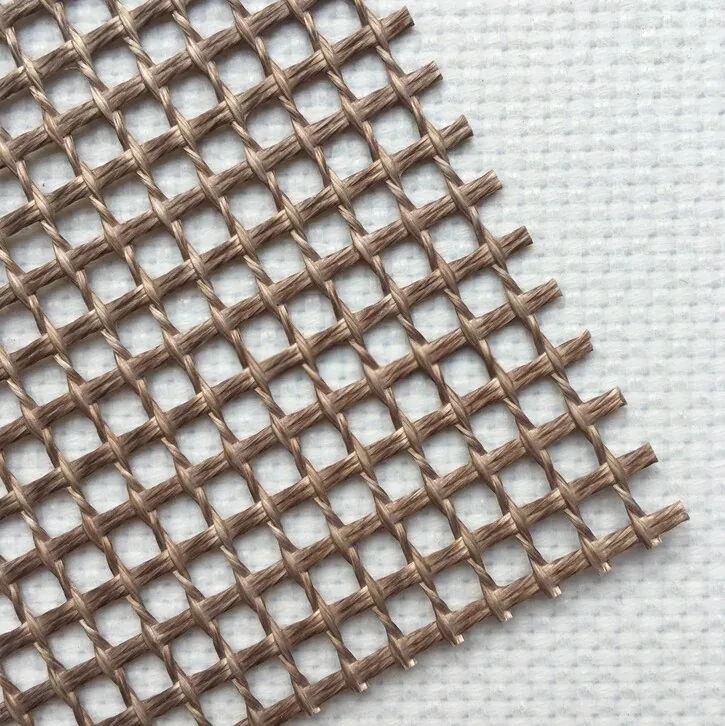 PTFE mesh belt aperture detail for food processing conveyors