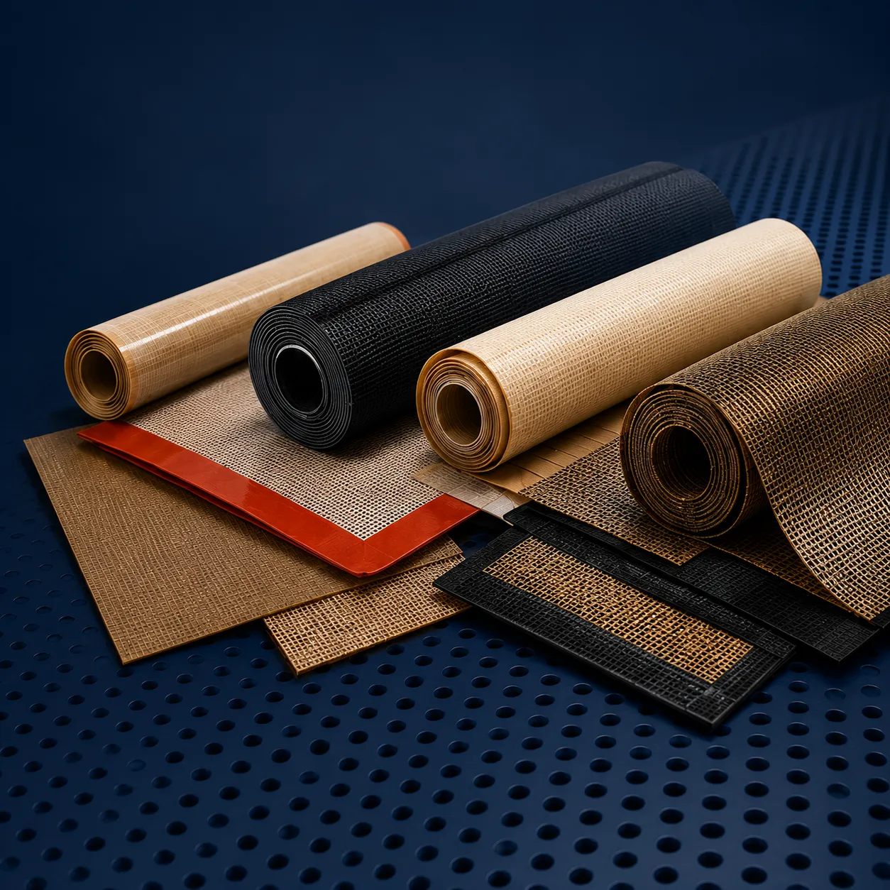 Silicone and PTFE non-stick material range