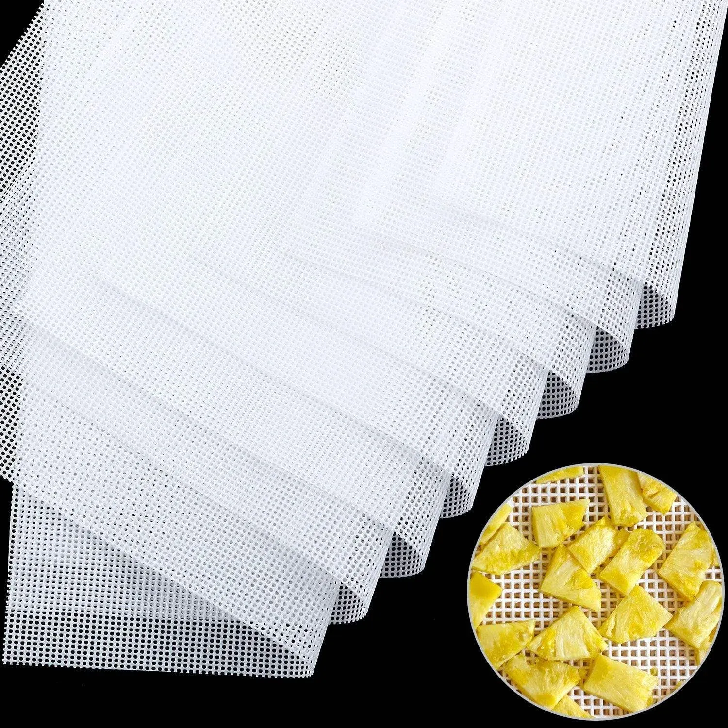 White silicone steamer mat product image on clean background